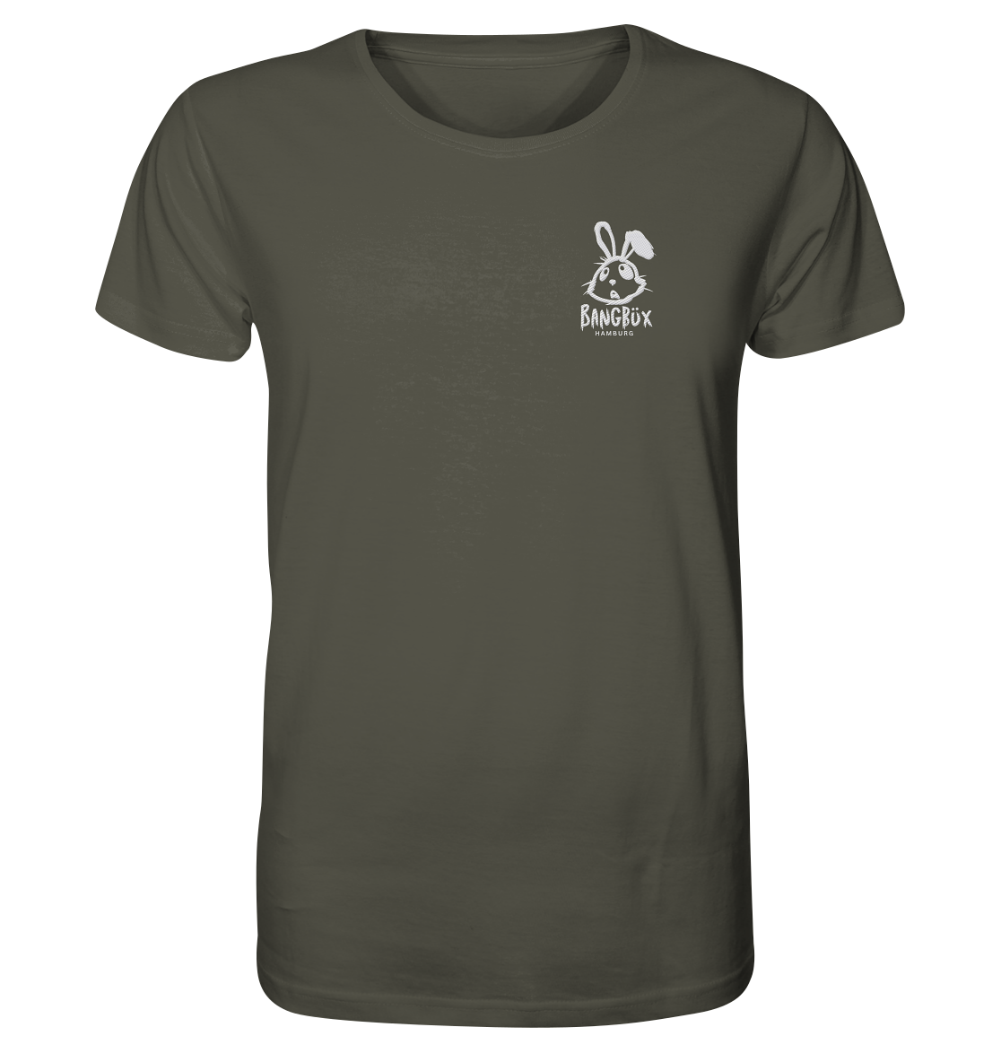 Organic Shirt (Stick in Weiß) by BANGBÜX