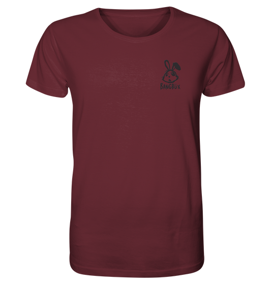 Organic Shirt - "bunny black" (Stick)
