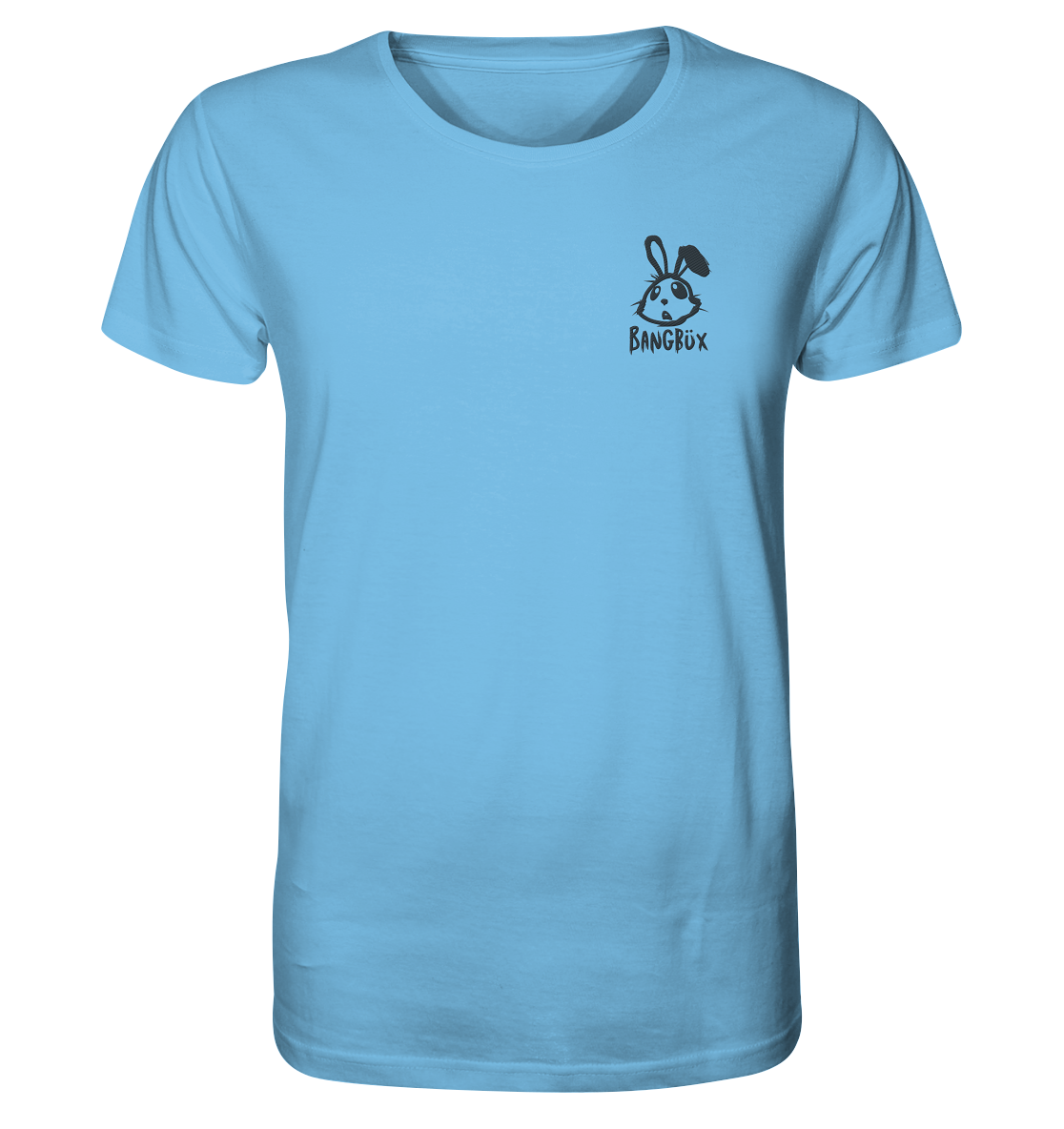 Organic Shirt - "bunny black" (Stick)