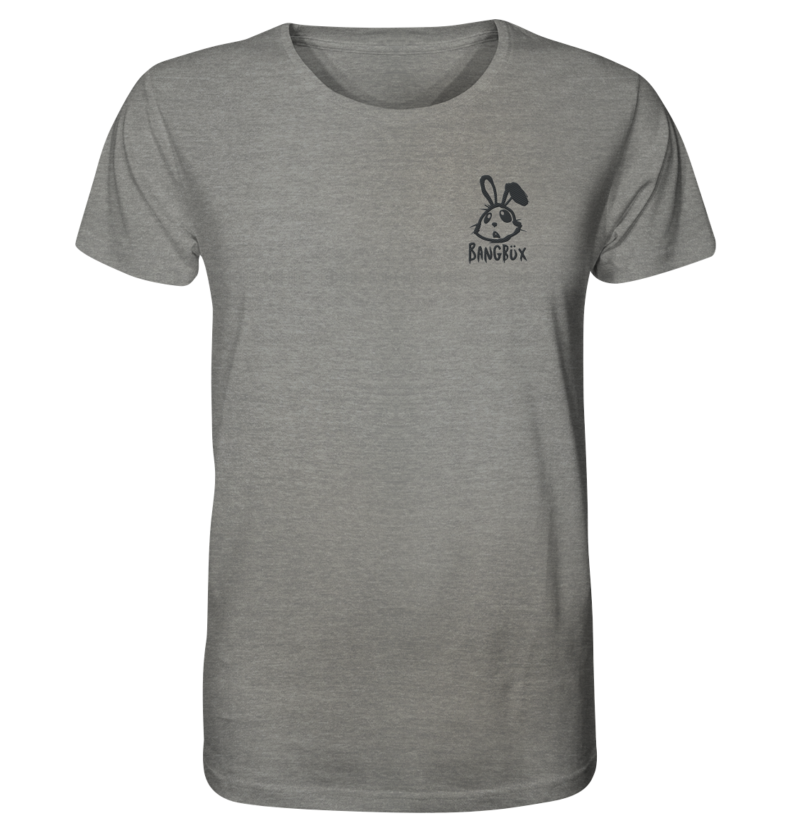 Organic Shirt - "bunny black" (Stick)