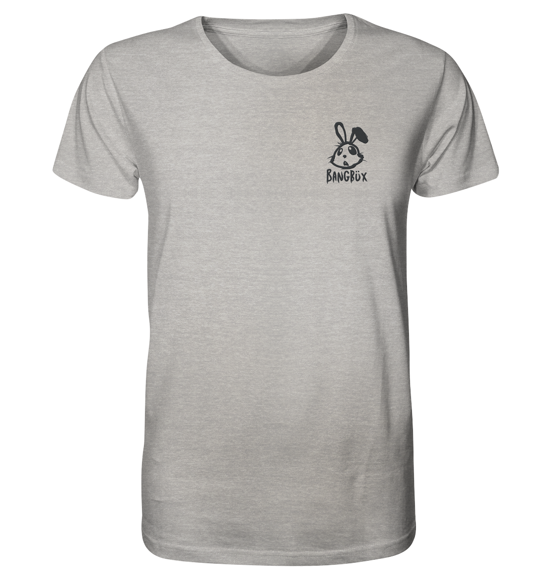 Organic Shirt - "bunny black" (Stick)
