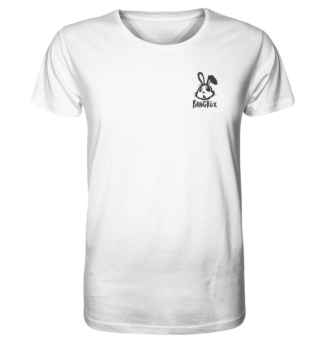 Organic Shirt - "bunny black" (Stick)