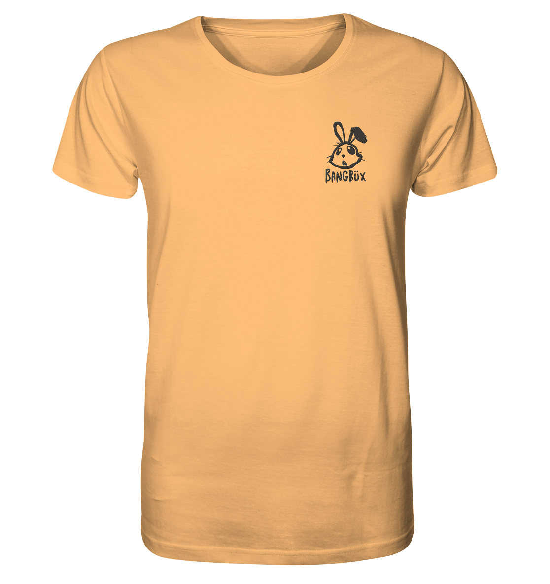 Organic Shirt - "bunny black" (Stick)