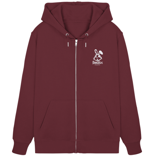 Hamburg-Edition - Organic Zipper "bunny white" (Stick)